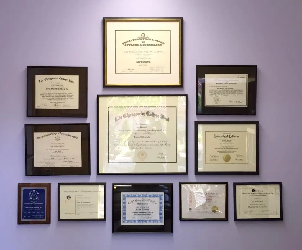 Collage certificate