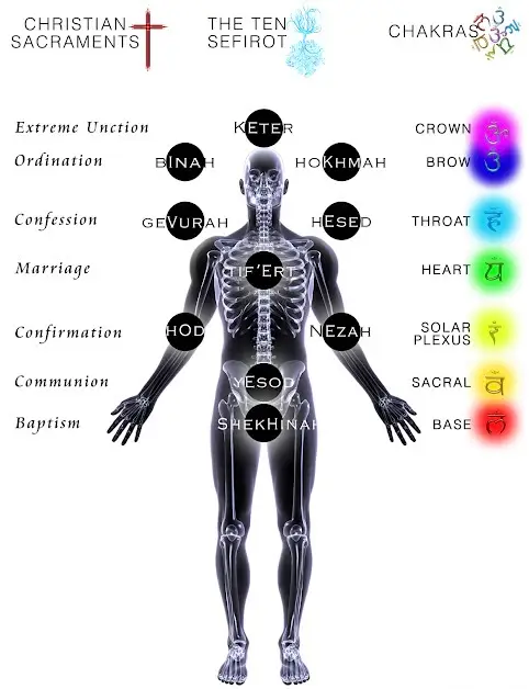 7 Chakras for Natural Hormone Balance Sacraments Sefirot Chakra